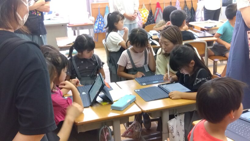 授業参観・引き渡し訓練
