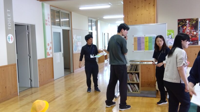 授業参観・引き渡し訓練