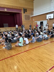 避難訓練（不審者）