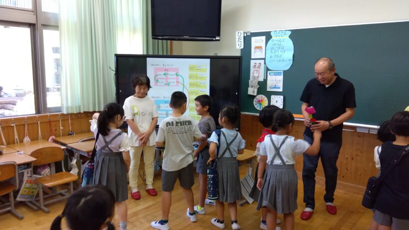 昔の遊び体験(1/2年生)