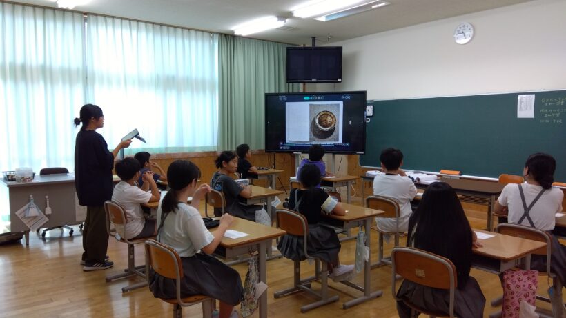 登校日（平和学習）