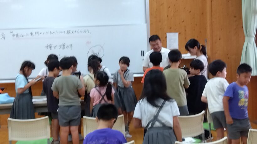 柿のお話〈中谷早生〉(3/4年総合)