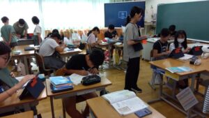 校内研修・6年研究授業