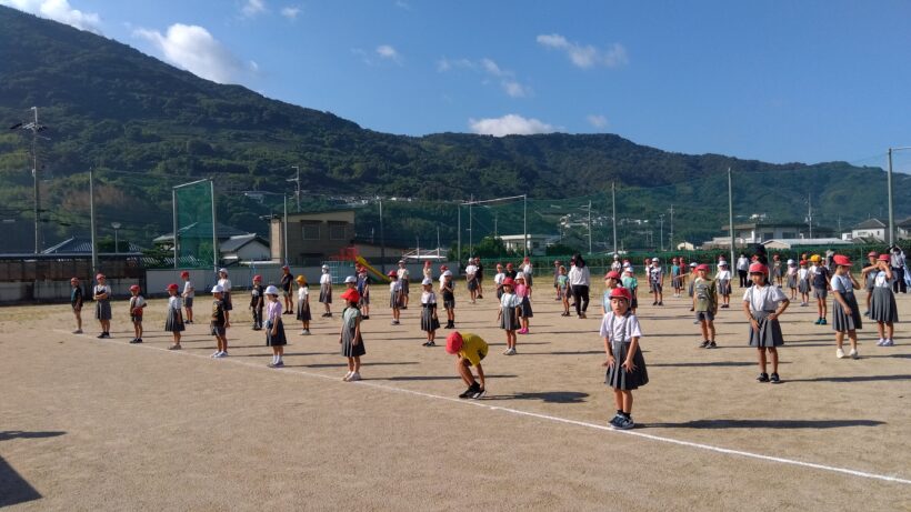 ２学期朝トレ開始
