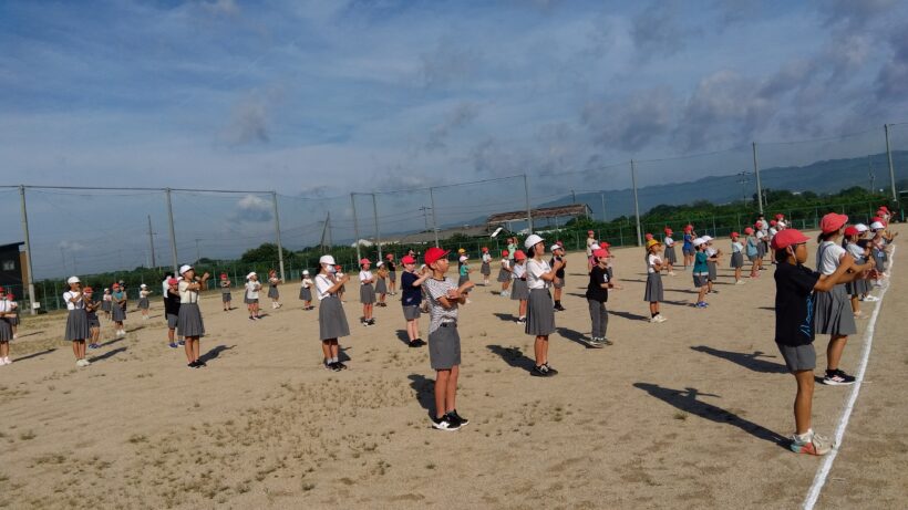 ２学期朝トレ開始