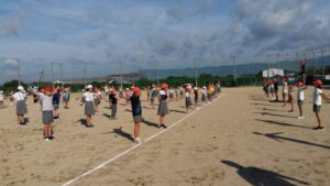２学期朝トレ開始