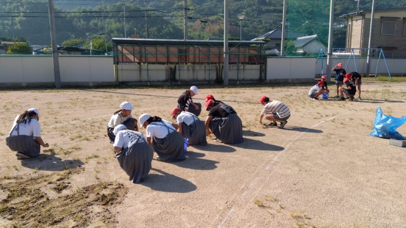 ２学期朝トレ開始