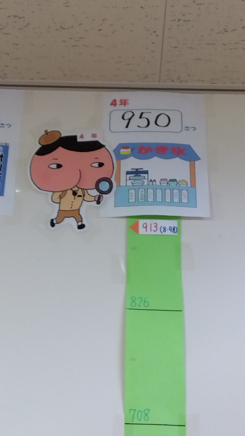 読書マラソン結果　８/９月