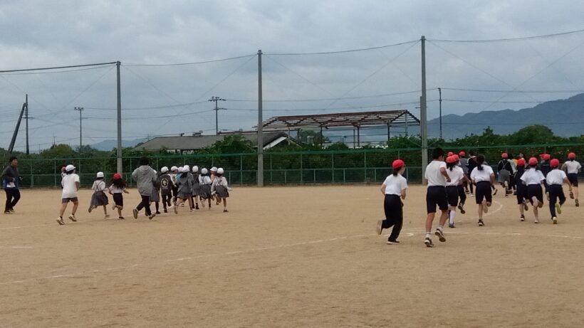 ５分間走（朝トレ）