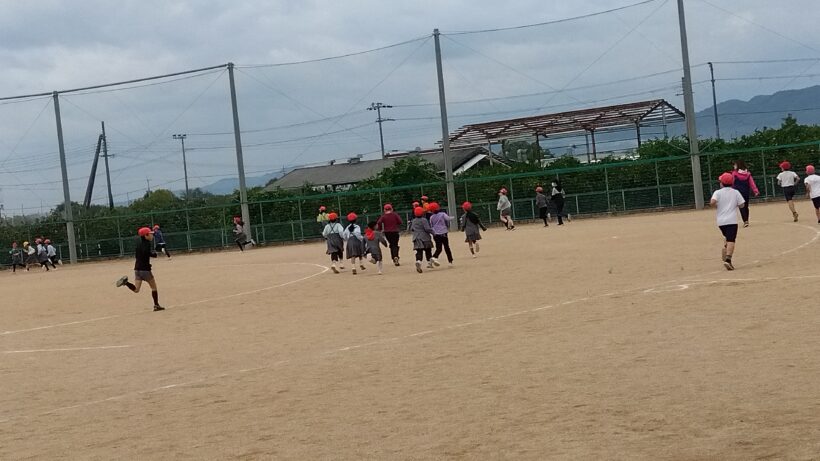 ５分間走（朝トレ）