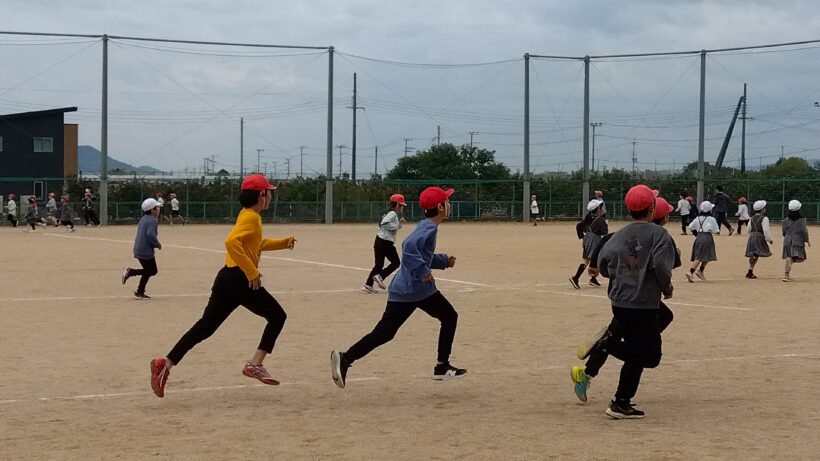 ５分間走（朝トレ）