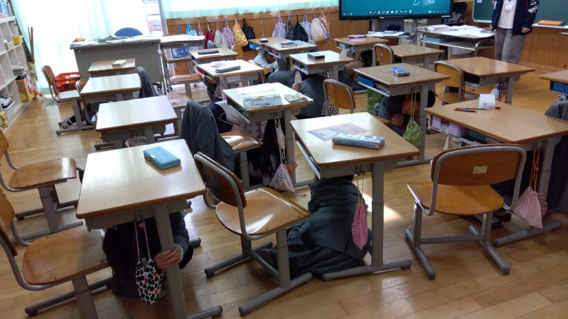 避難訓練(地震・火災)