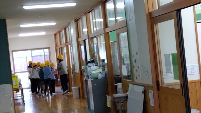 避難訓練(地震・火災)