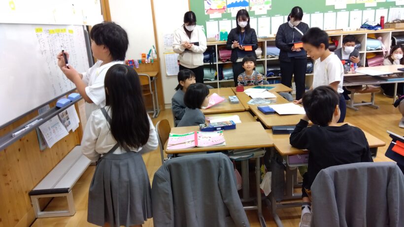 2年研究授業【校内研修】