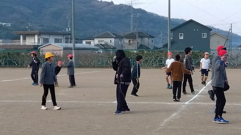 3学期朝トレスタート！