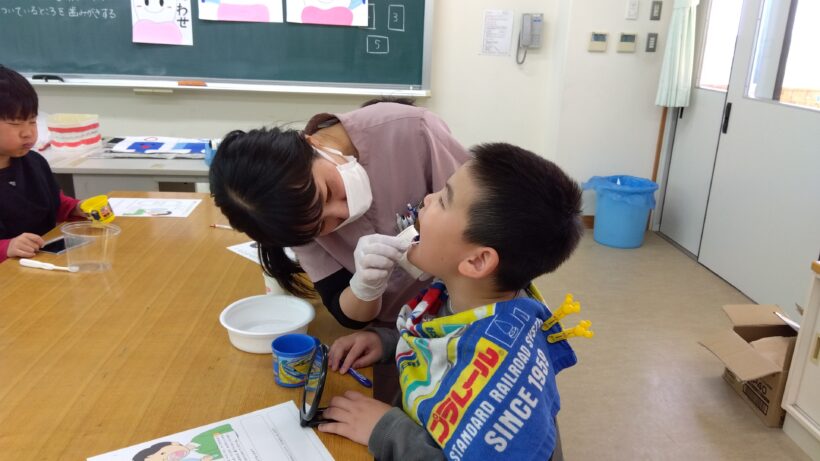 歯磨き教室（１･３年）