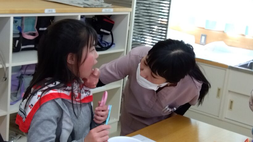 歯磨き教室（１･３年）