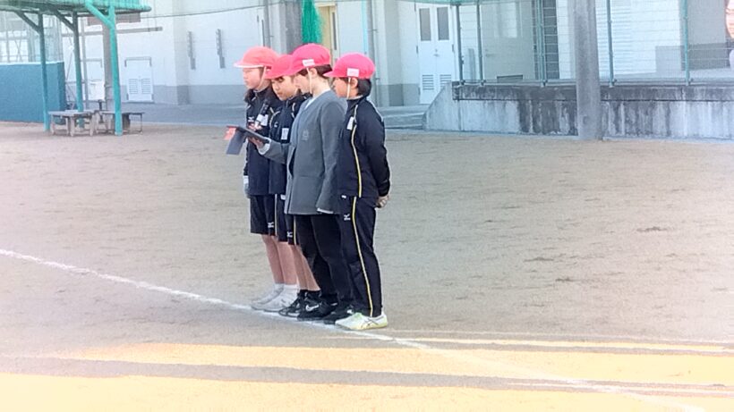 ドッチボールラリー（朝トレ）