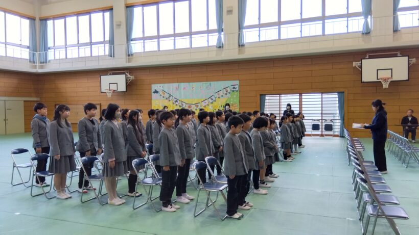 卒業式に向けて