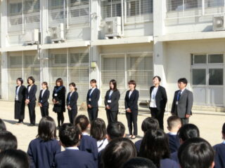 田中小学校の新しい1年の始まりです