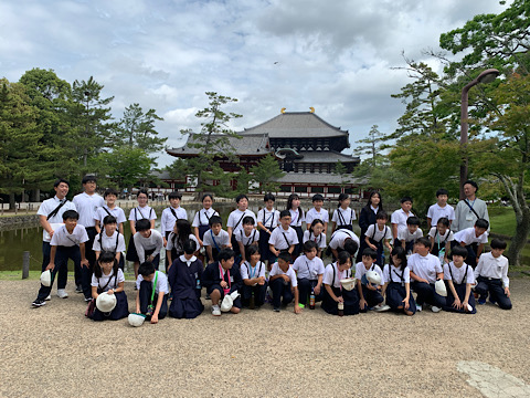 修学旅行（東大寺）