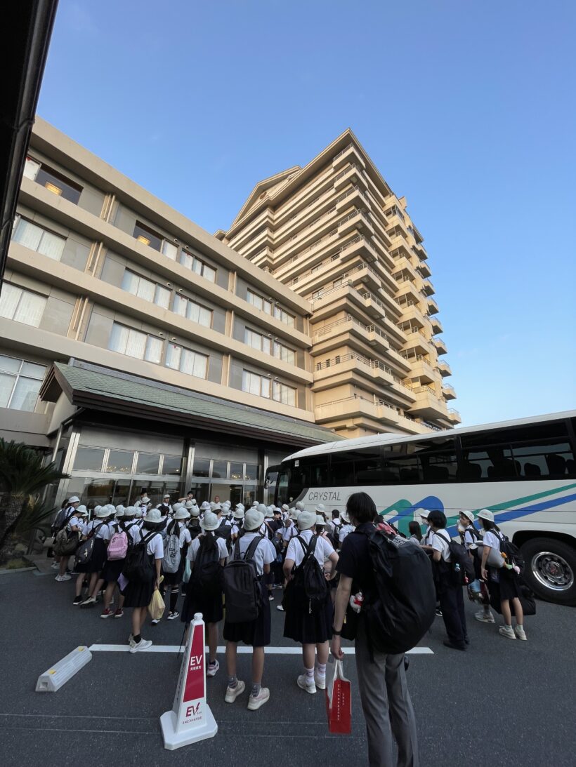 5/22    今日の田中小（修学旅行①）