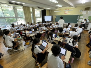 7/8　今日の田中小