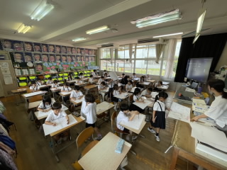 7/8　今日の田中小