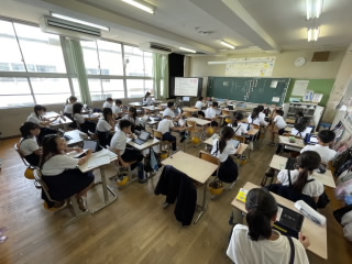 7/8　今日の田中小