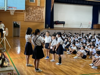 7/18　今日の田中小（１学期終業式）