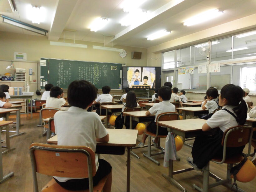 8/1 今日の田中小(登校日)