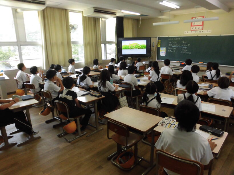 8/1 今日の田中小(登校日)
