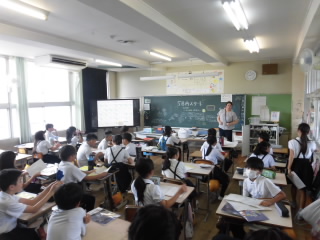 8/26　今日の田中小（２学期始業式）