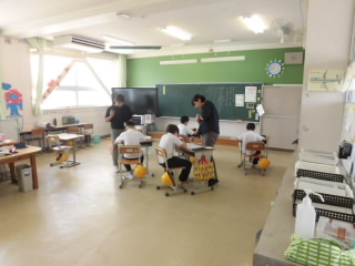 8/26　今日の田中小（２学期始業式）