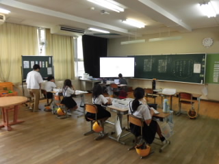 8/26　今日の田中小（２学期始業式）