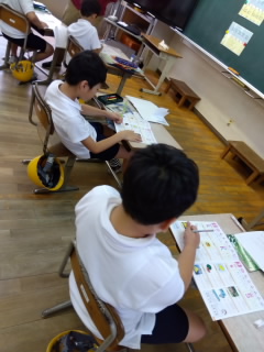 9/5　今日の田中小②