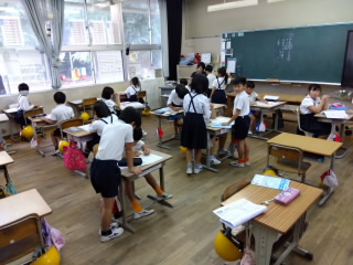 9/5　今日の田中小②
