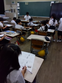 9/5　今日の田中小②