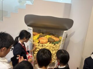 11/7　今日の田中小（社会見学）