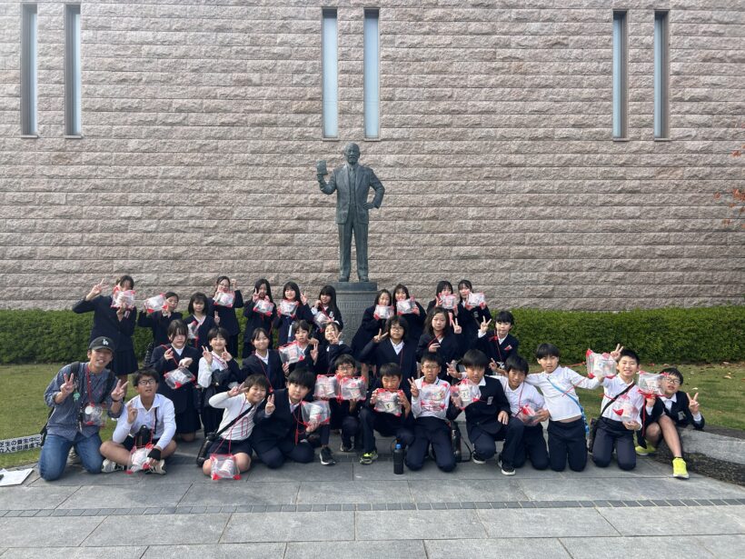 11/7 今日の田中小(社会見学)