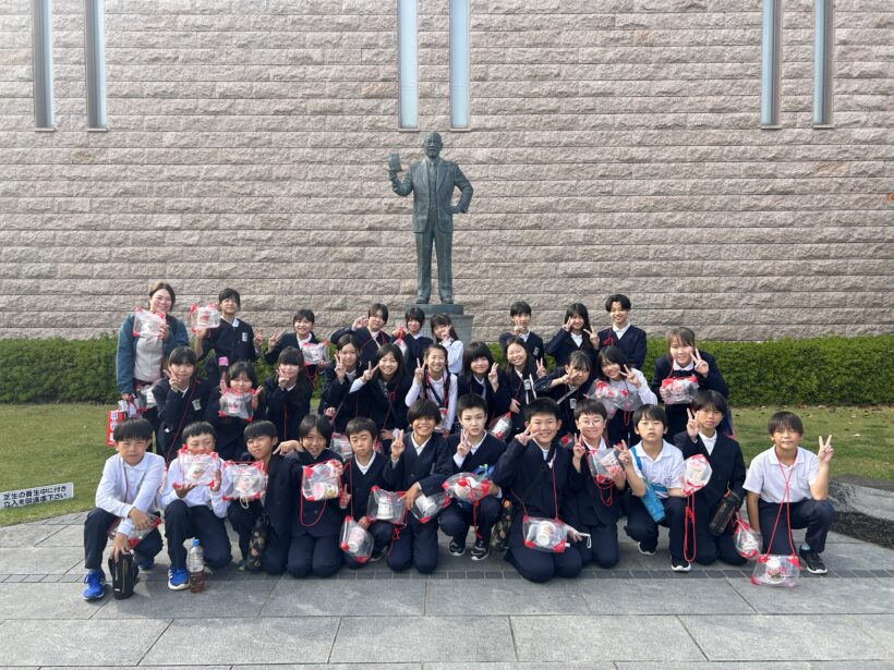 11/7 今日の田中小(社会見学)