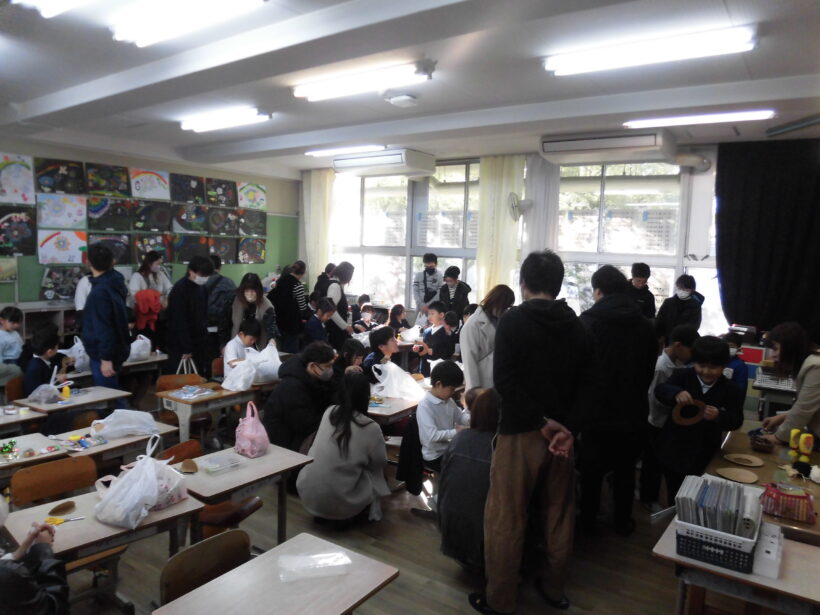 11/22　今日の田中小（土曜参観＆サンクスデー）