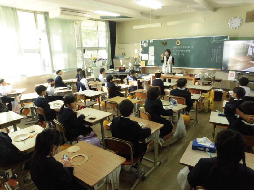 11/22　今日の田中小（土曜参観＆サンクスデー）