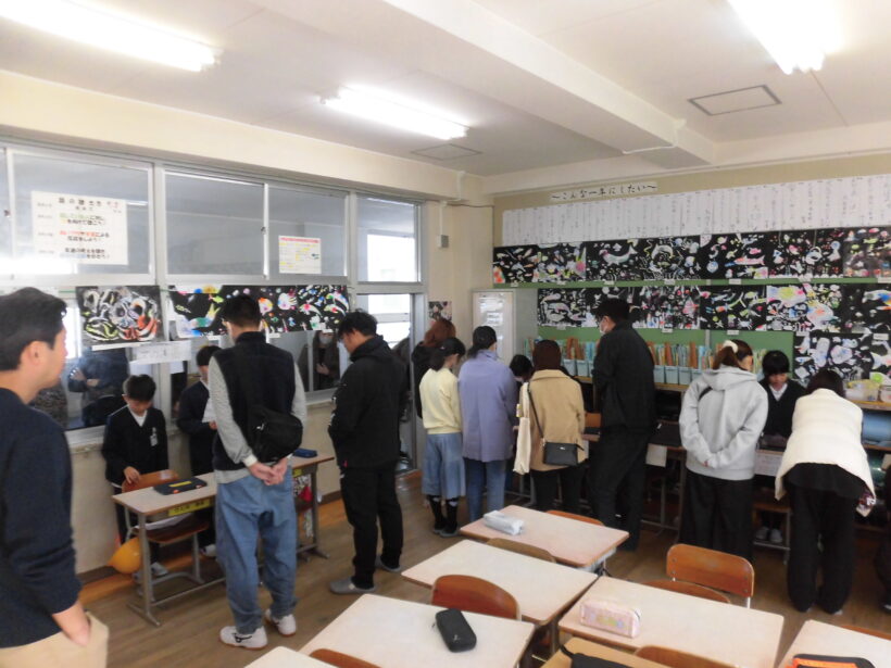 11/22　今日の田中小（土曜参観＆サンクスデー）