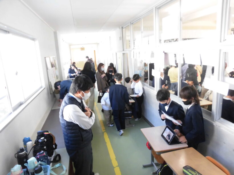 11/22　今日の田中小（土曜参観＆サンクスデー）