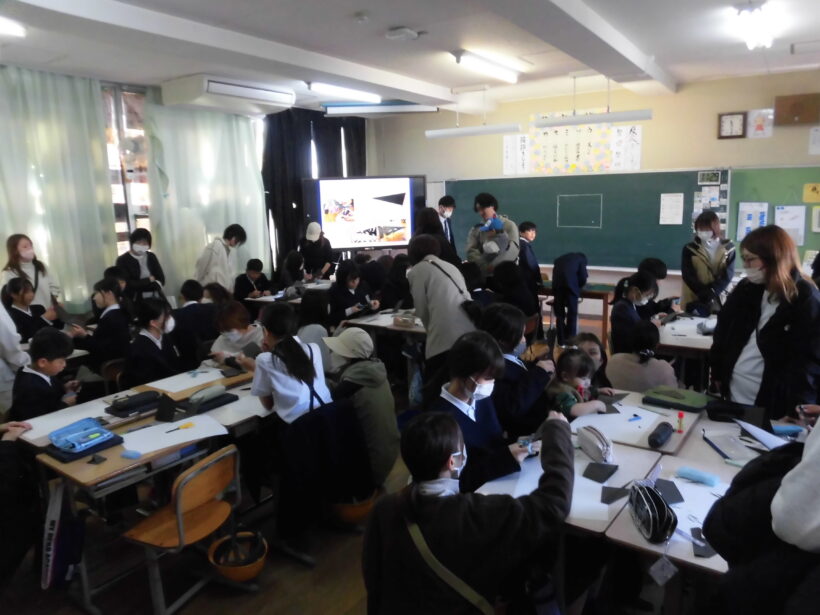 11/22　今日の田中小（土曜参観＆サンクスデー）