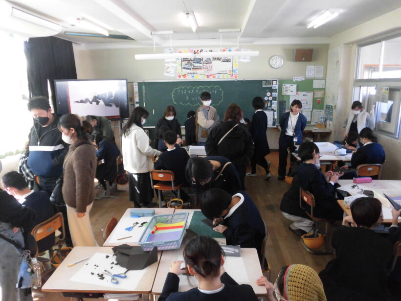 11/22　今日の田中小（土曜参観＆サンクスデー）