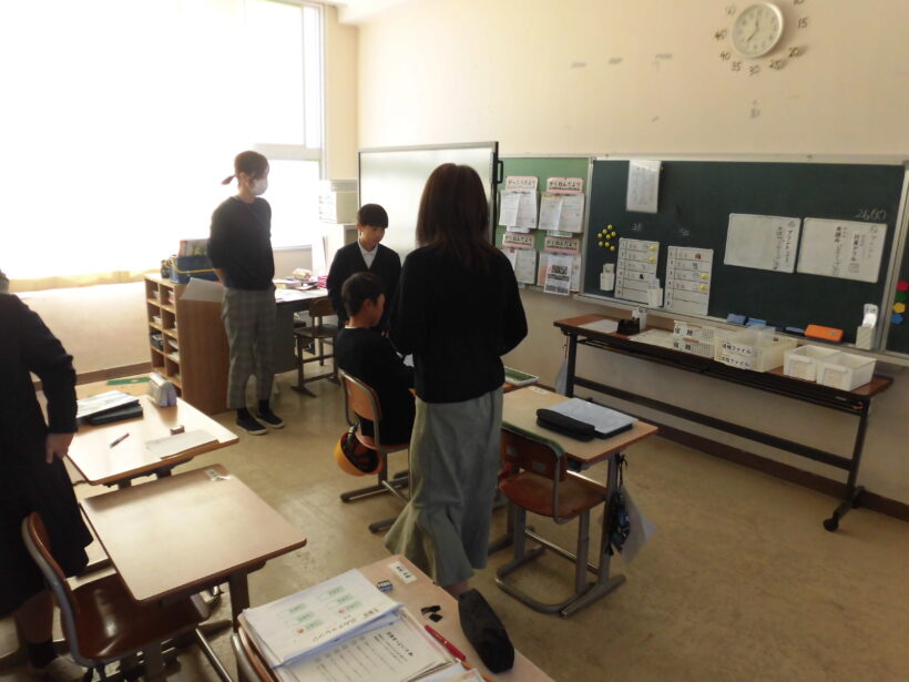 11/22　今日の田中小（土曜参観＆サンクスデー）