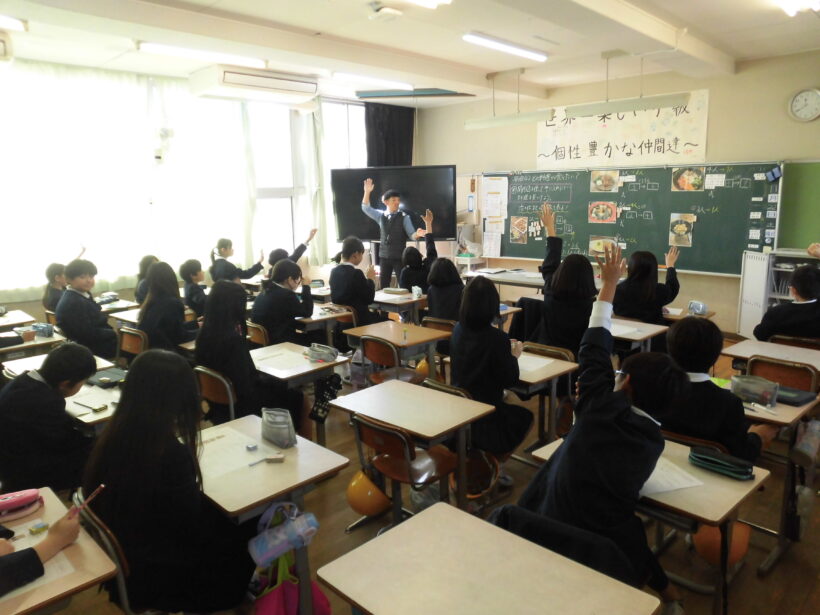 11/22　今日の田中小（土曜参観＆サンクスデー）