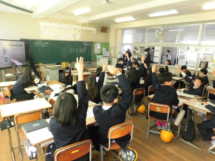 11/22　今日の田中小（土曜参観＆サンクスデー）